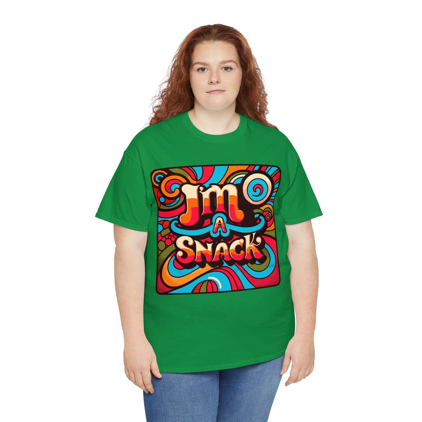 I'm a Snack Unisex Heavy Cotton Tee