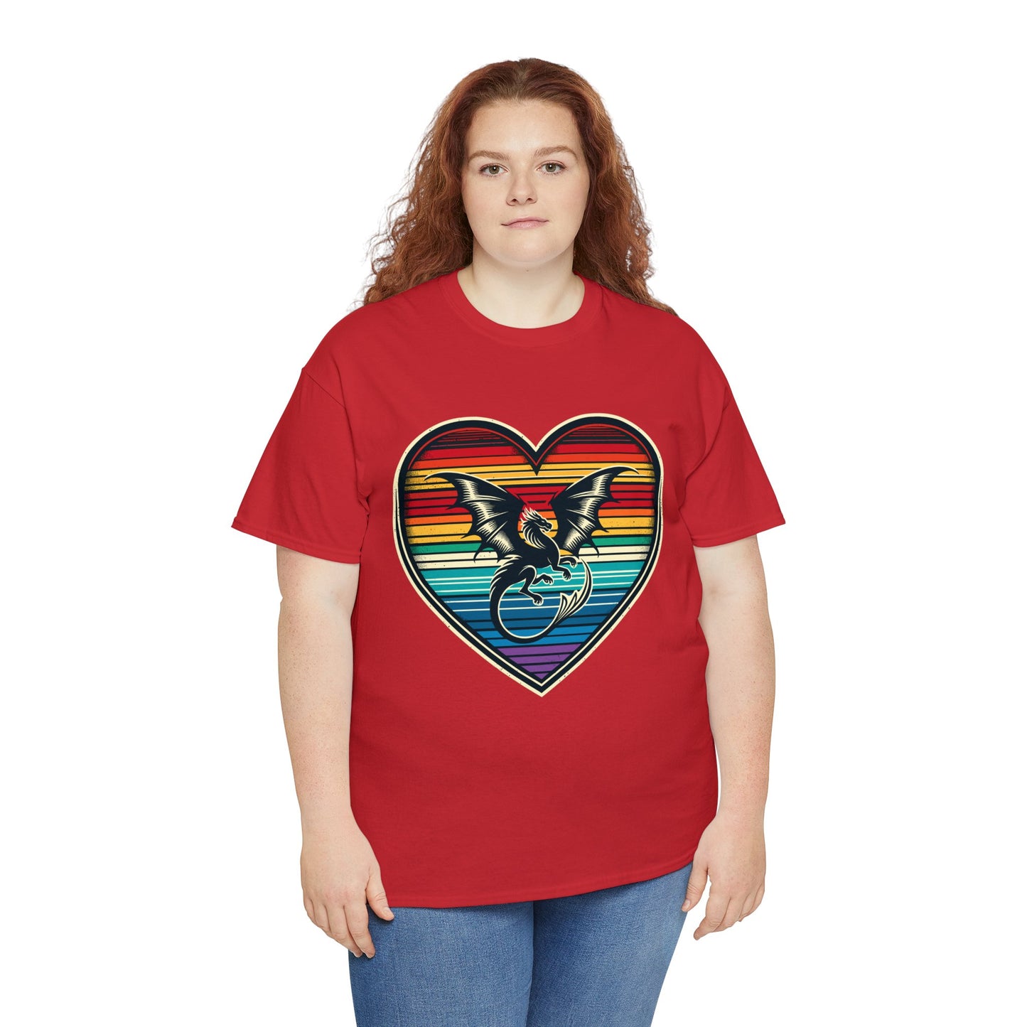 Dragon Heart Heavy Cotton Tee