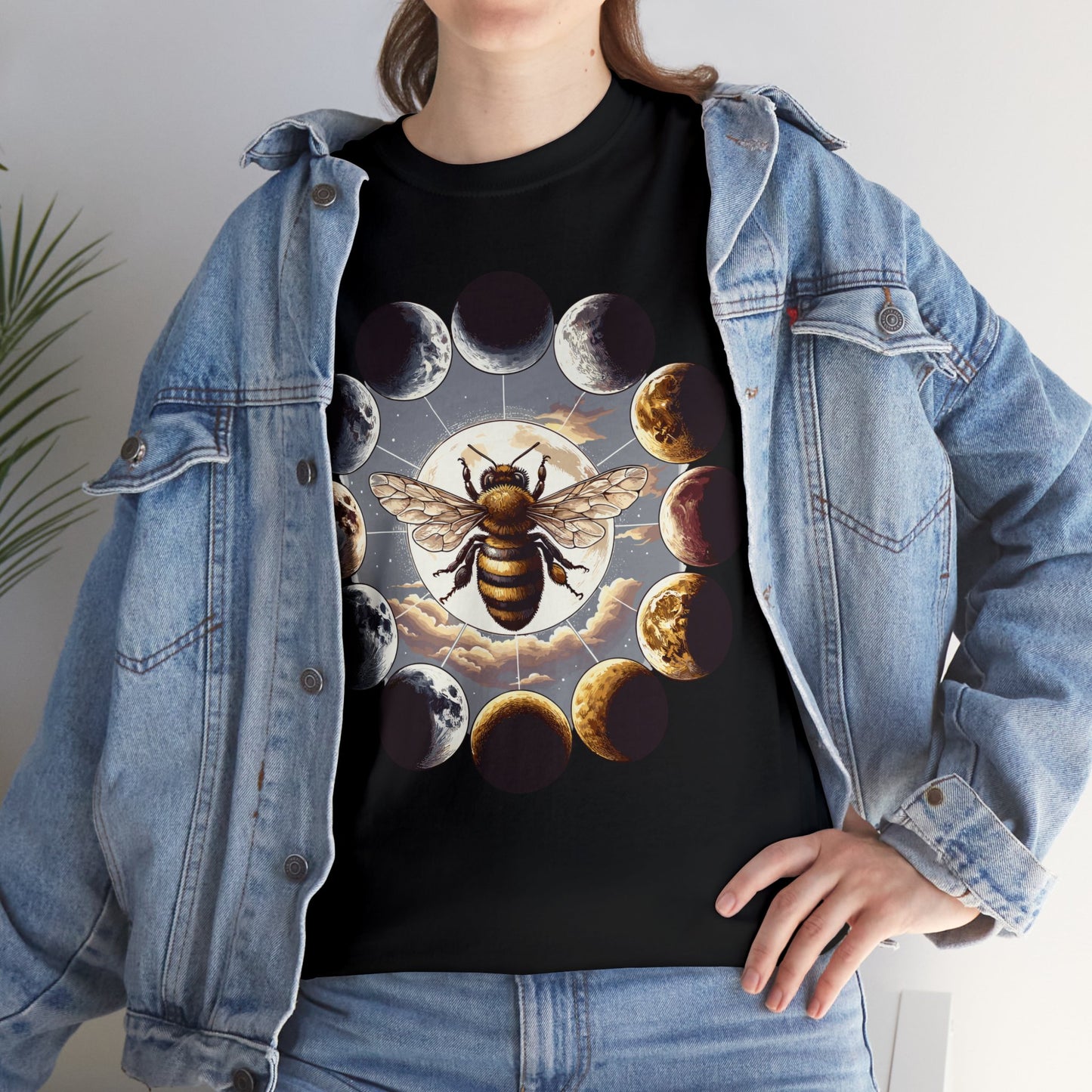 Bee Phases Heavy Cotton Tee