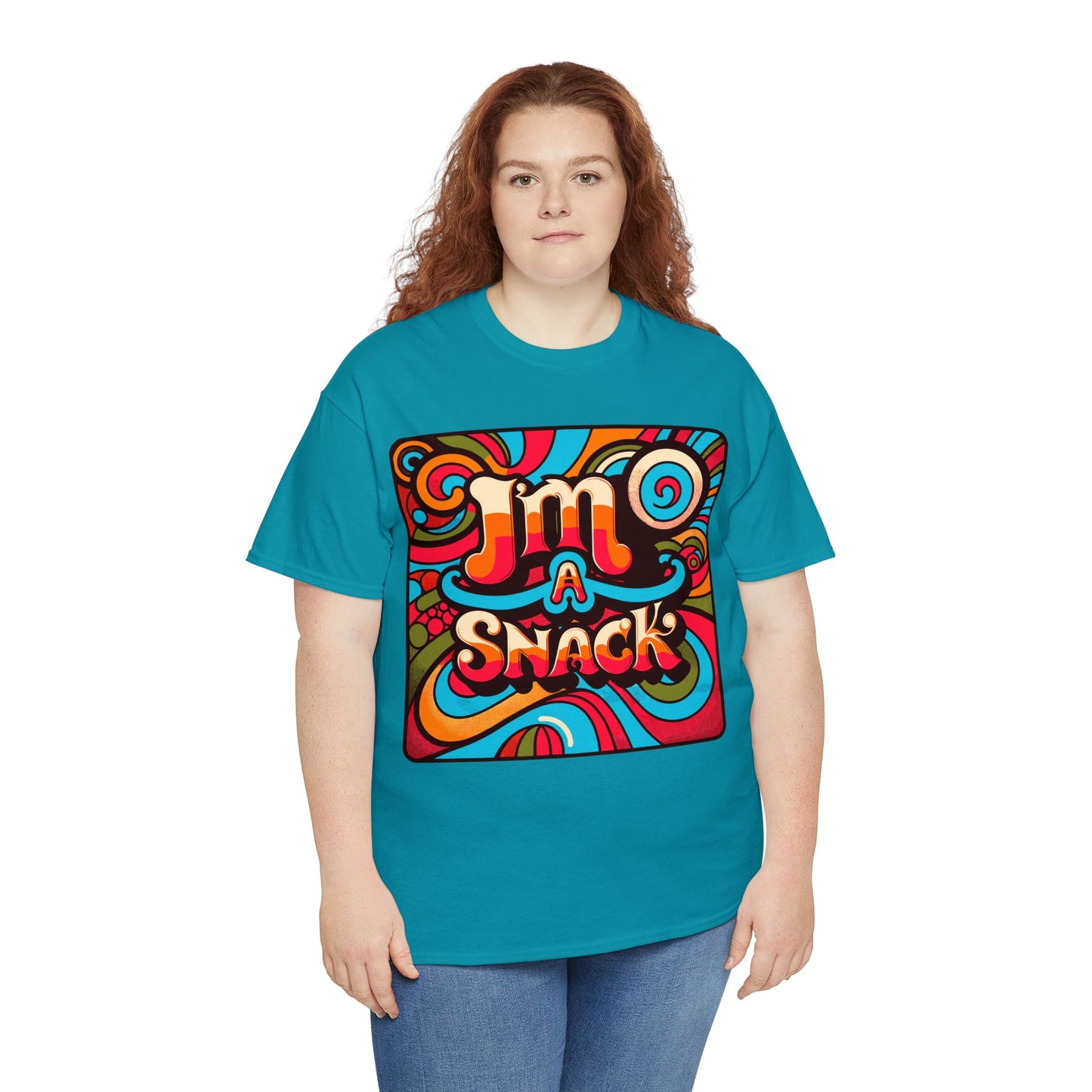 I'm a Snack Unisex Heavy Cotton Tee