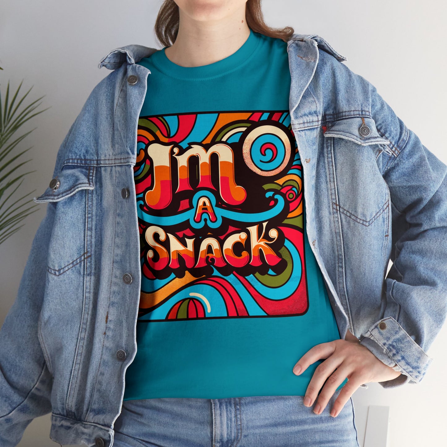 I'm a Snack Unisex Heavy Cotton Tee