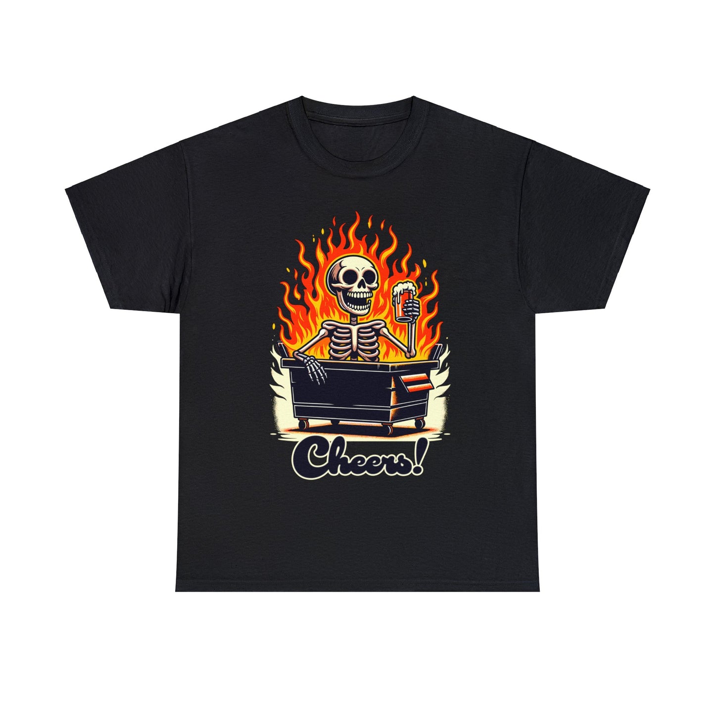 Cheers from the Dumpster Fire Heavy Cotton Tee