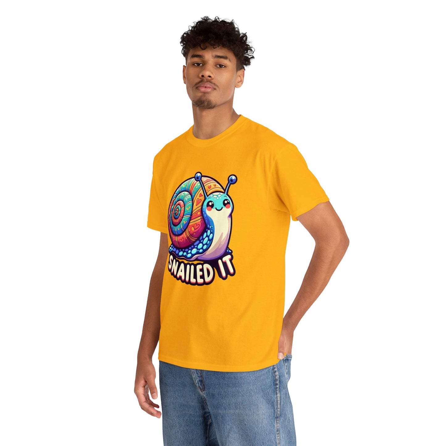 Snailed It Heavy Cotton Tee