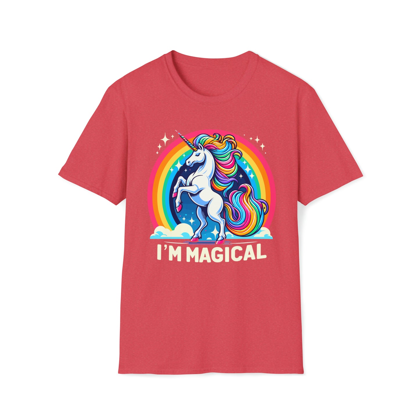 I'm Magical Unicorn Unisex Softstyle T-Shirt