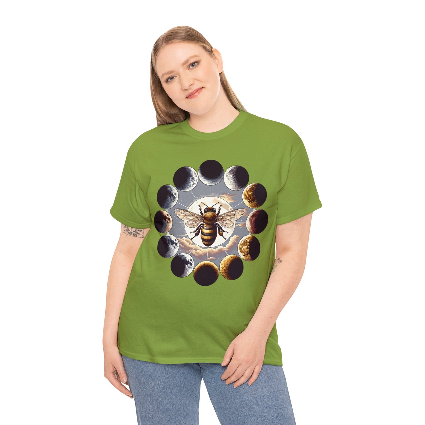 Bee Phases Heavy Cotton Tee