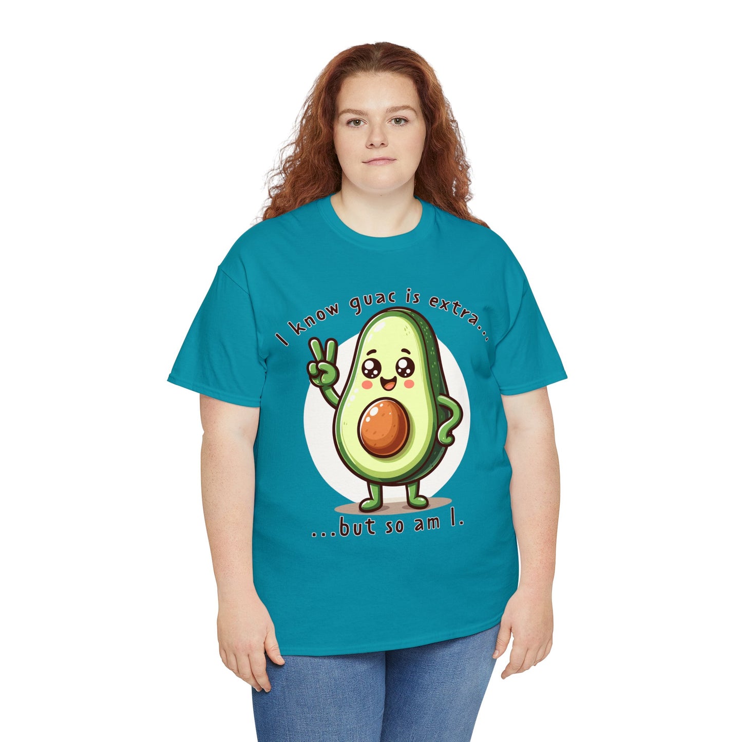 Guac Is Extra Unisex Heavy Cotton Tee