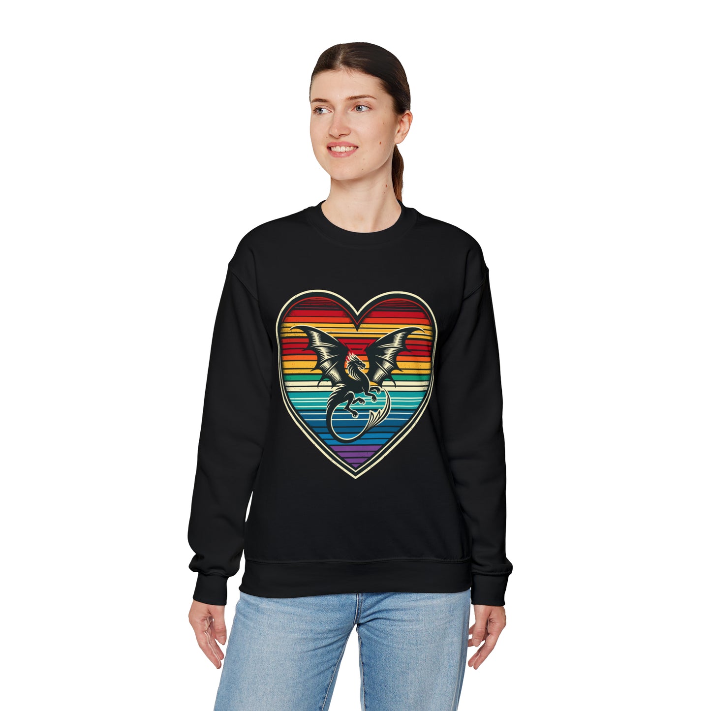 Dragon Heart Crewneck Sweatshirt