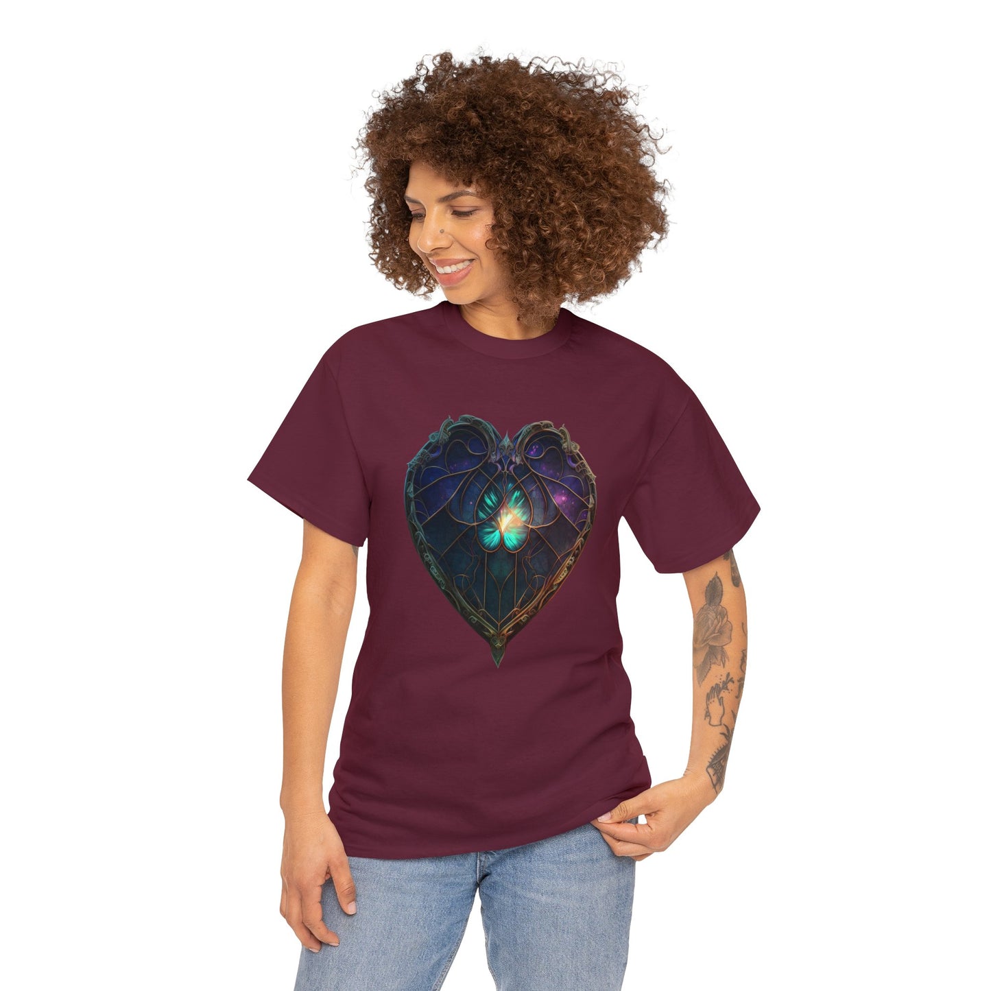 Heart of Stone Dragonfly 1 Heavy Cotton Tee