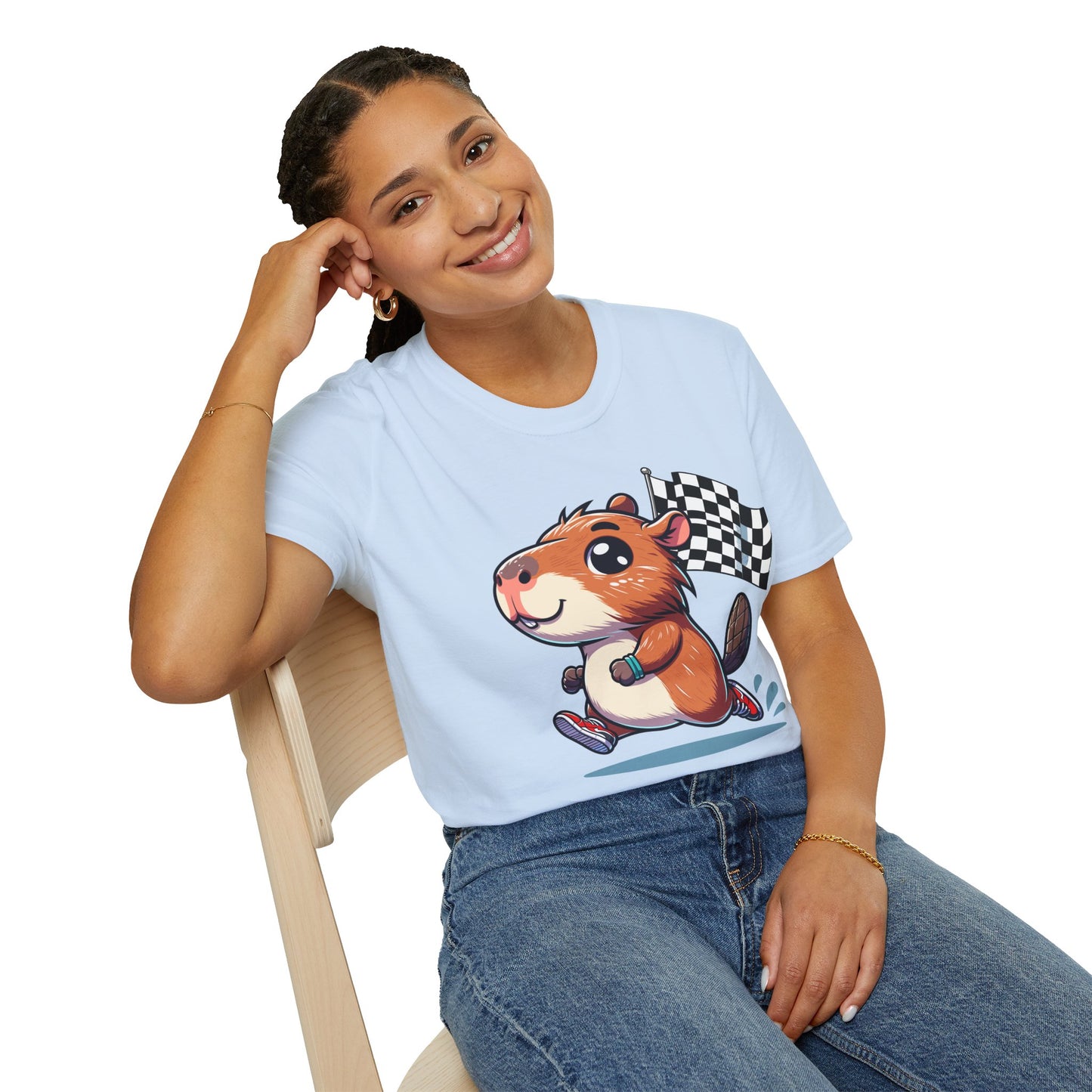 Capybara Never Did Come in Last Softstyle T-Shirt