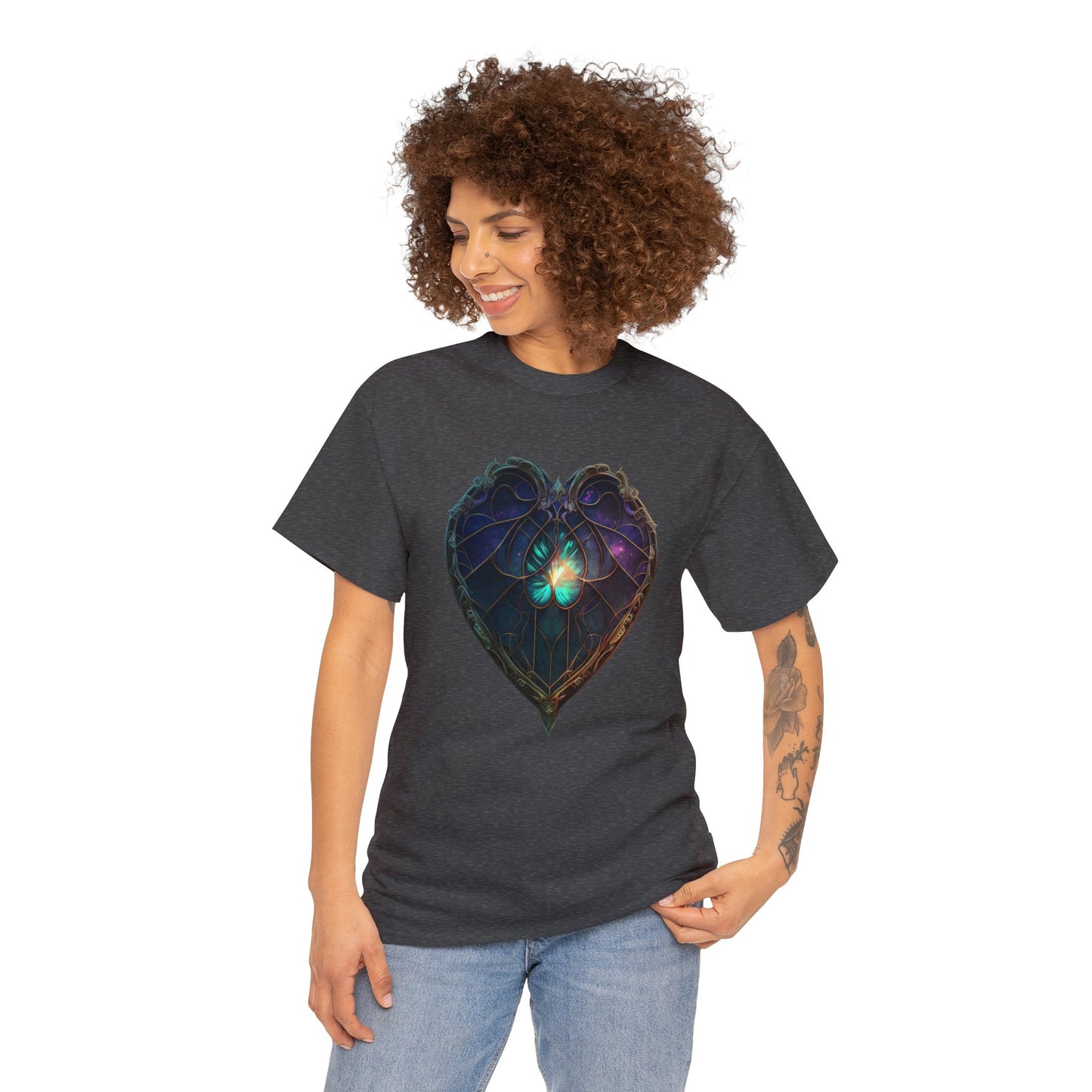 Heart of Stone Dragonfly 1 Heavy Cotton Tee