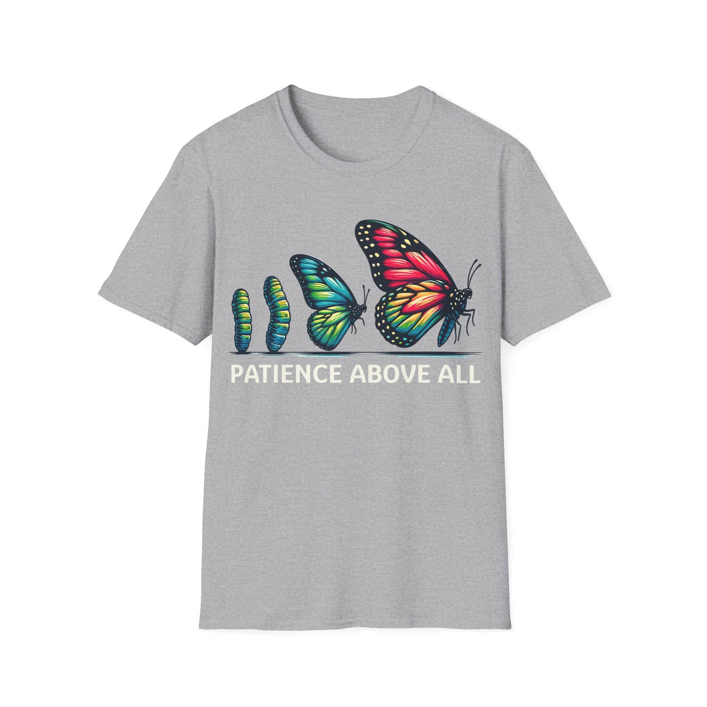 Patience Above All Butterfly Softstyle T-Shirt