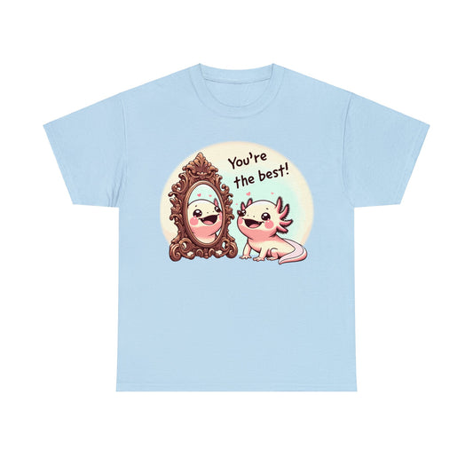 Axolotl You're the Best Heavy Cotton Tee