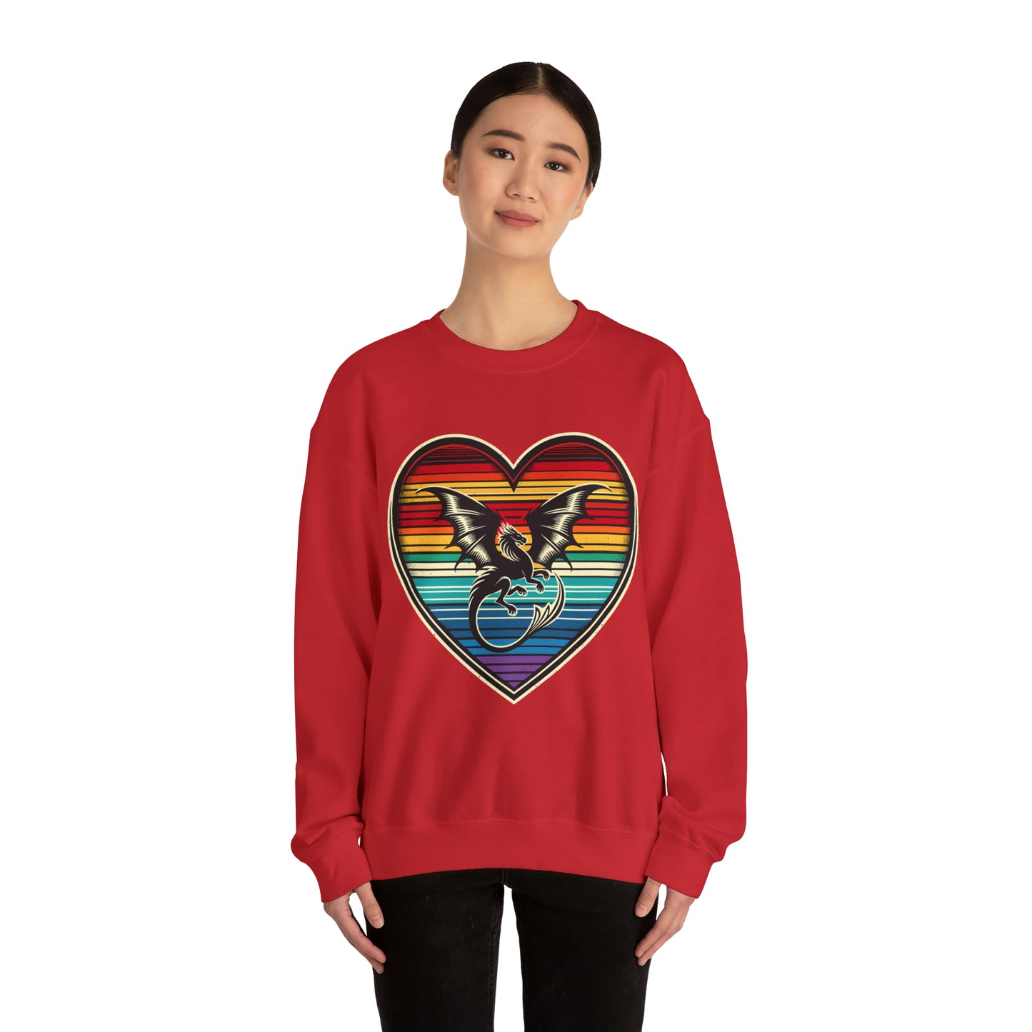 Dragon Heart Crewneck Sweatshirt