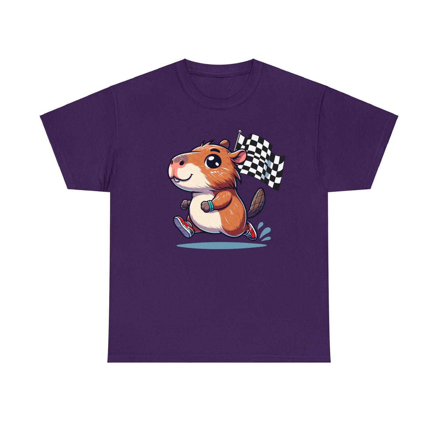 Capybara Never Did Come in Last Heavy Cotton Tee