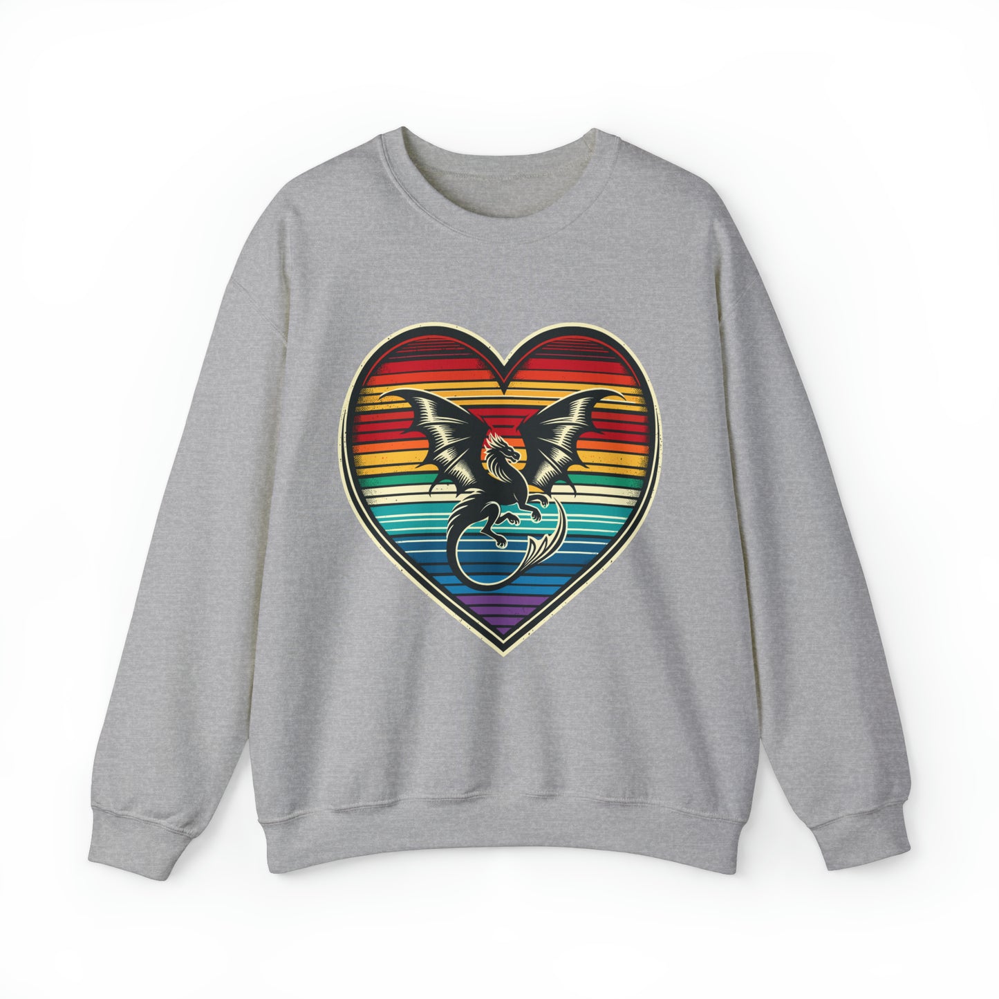 Dragon Heart Crewneck Sweatshirt