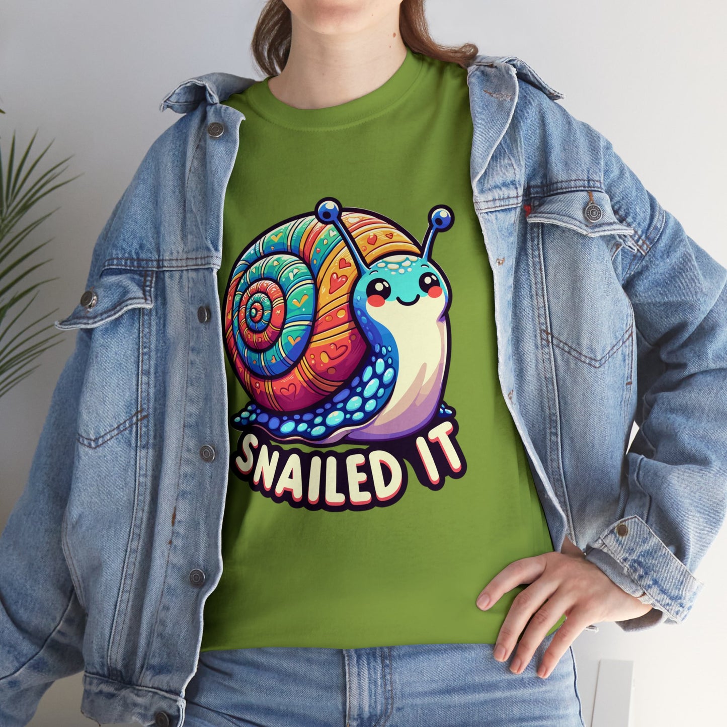 Snailed It Heavy Cotton Tee