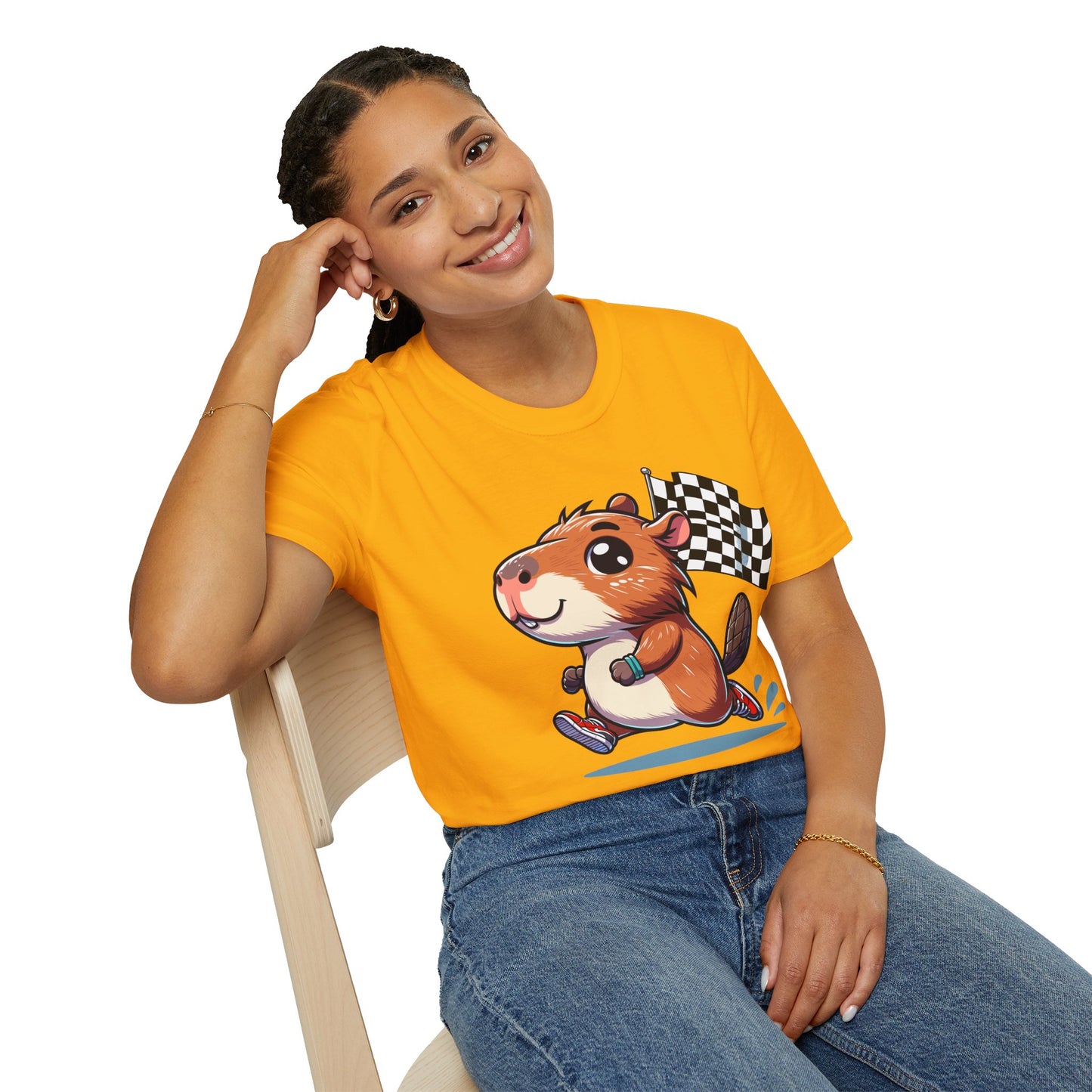 Capybara Never Did Come in Last Softstyle T-Shirt