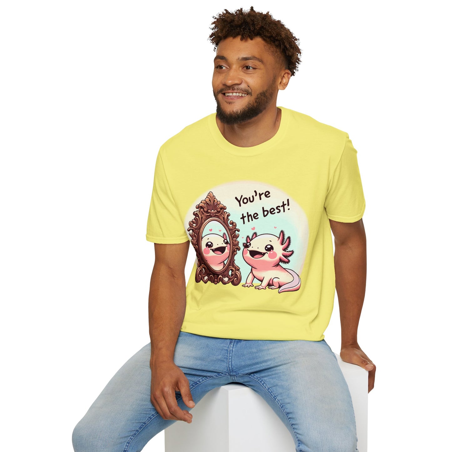 Axolotl You're the Best Softstyle T-Shirt