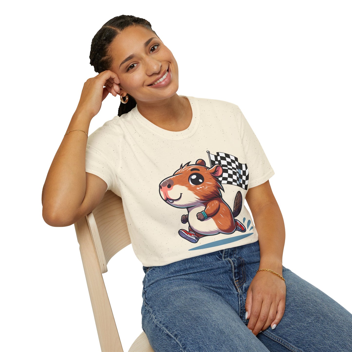 Capybara Never Did Come in Last Softstyle T-Shirt