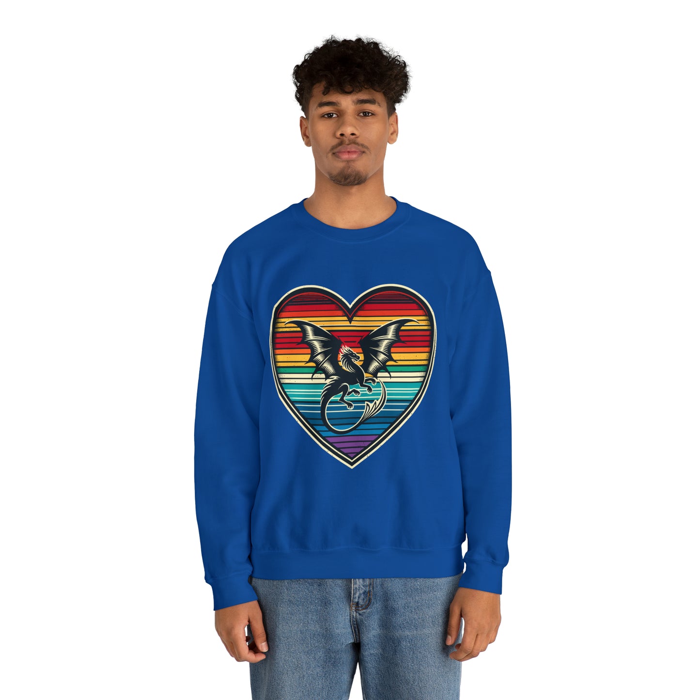 Dragon Heart Crewneck Sweatshirt