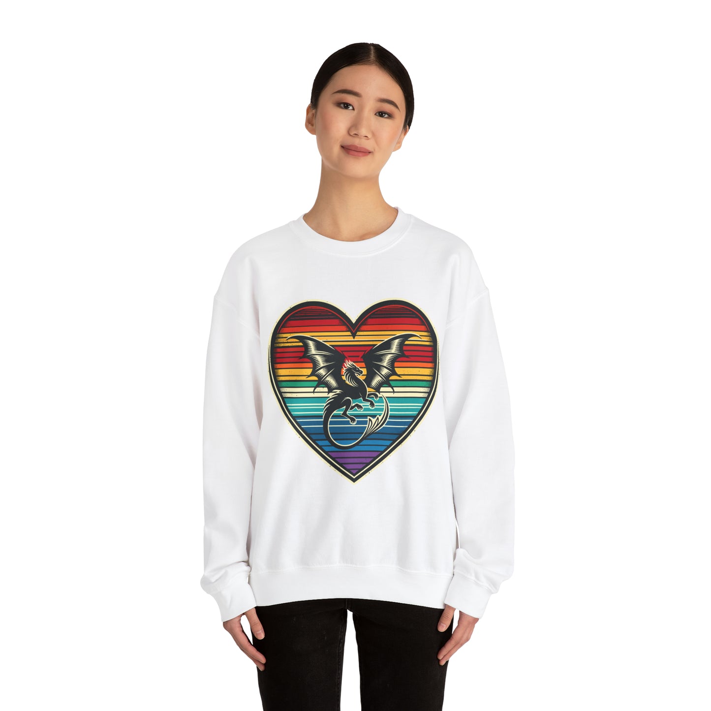 Dragon Heart Crewneck Sweatshirt