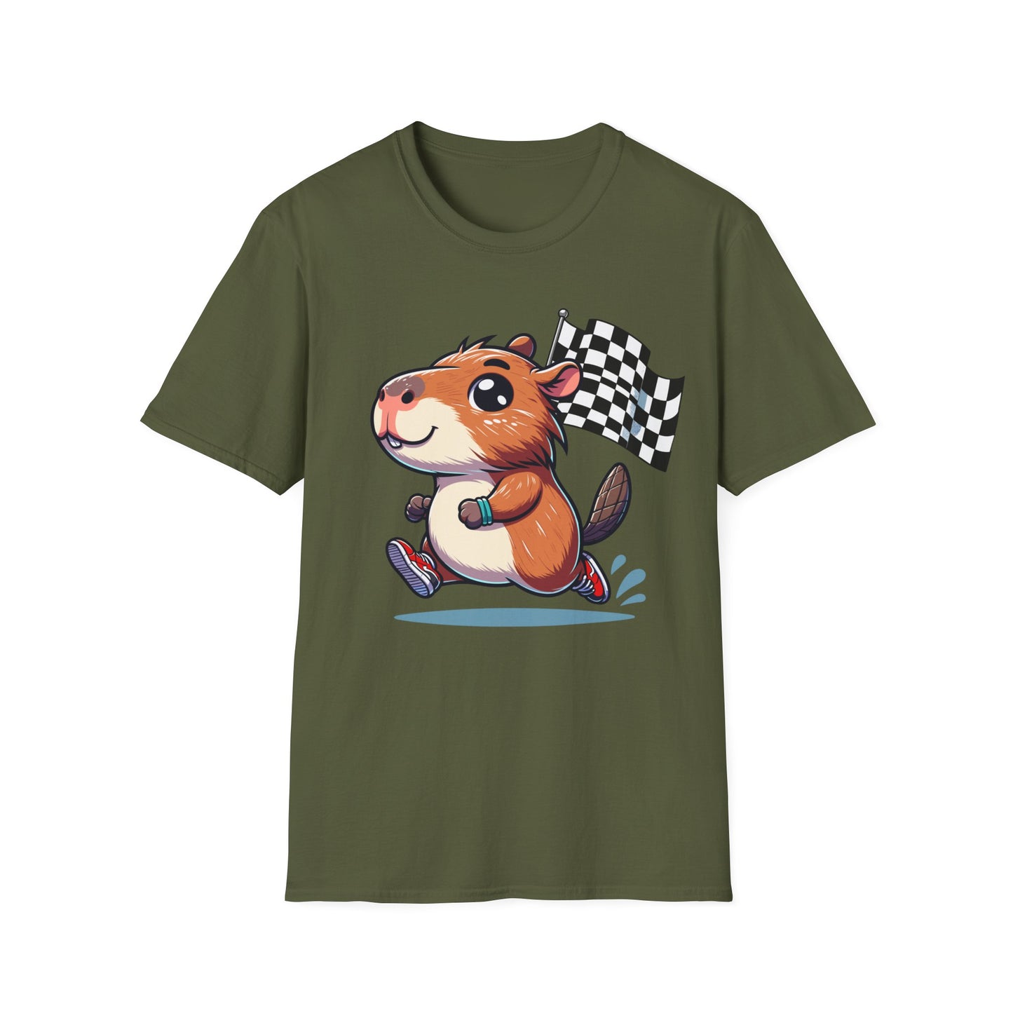 Capybara Never Did Come in Last Softstyle T-Shirt