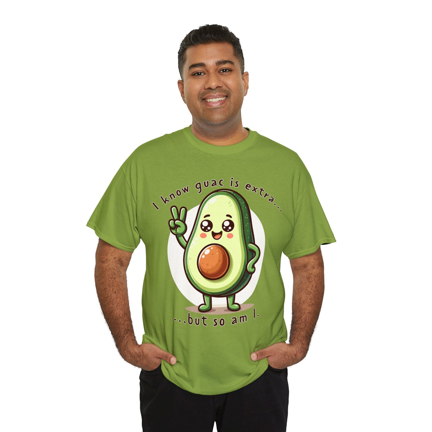 Guac Is Extra Unisex Heavy Cotton Tee