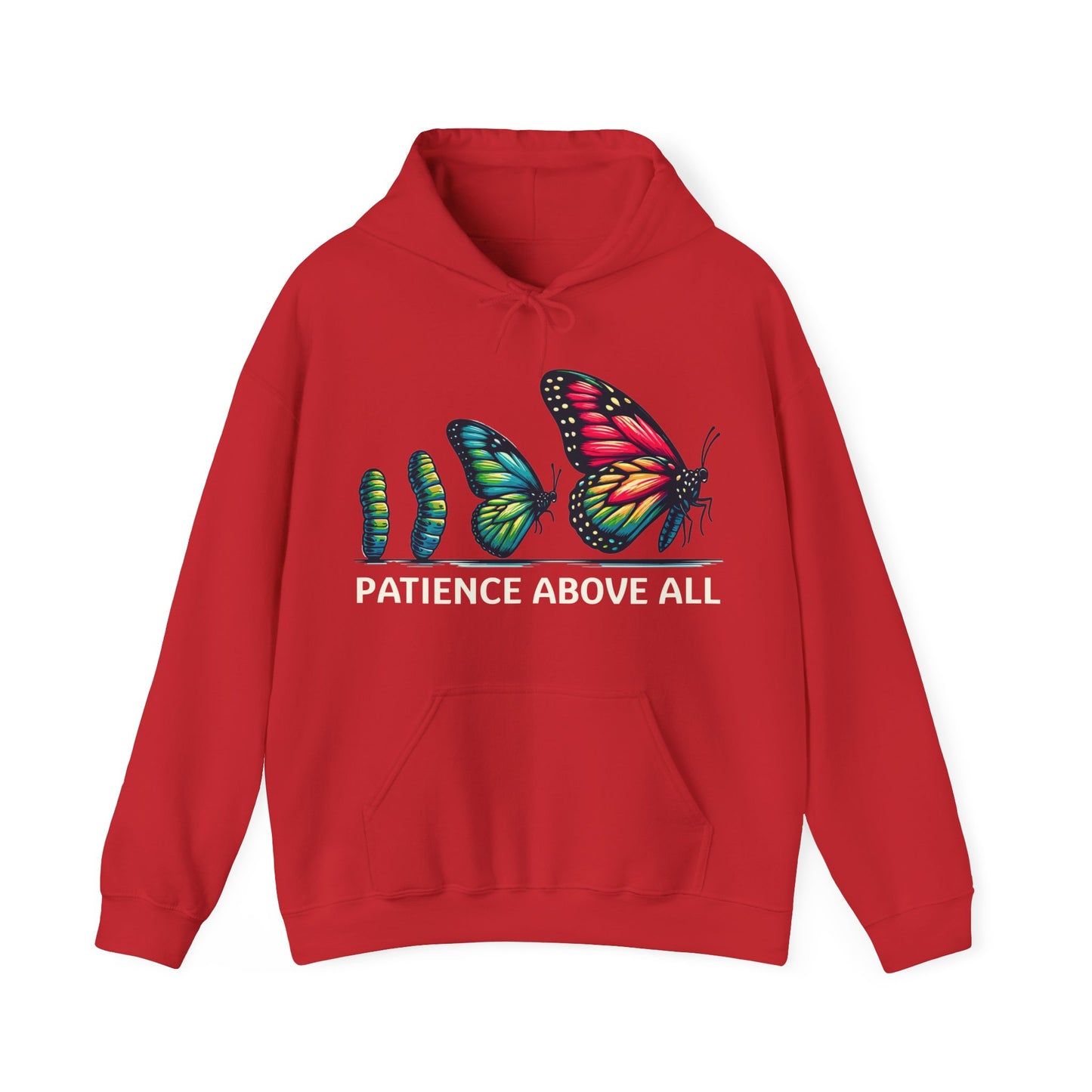 Patience Above All Butterfly Hoodie Hooded Sweatshirt