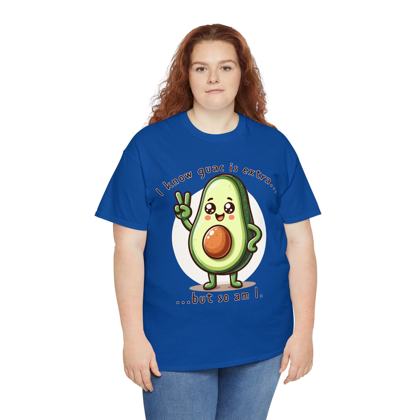 Guac Is Extra Unisex Heavy Cotton Tee