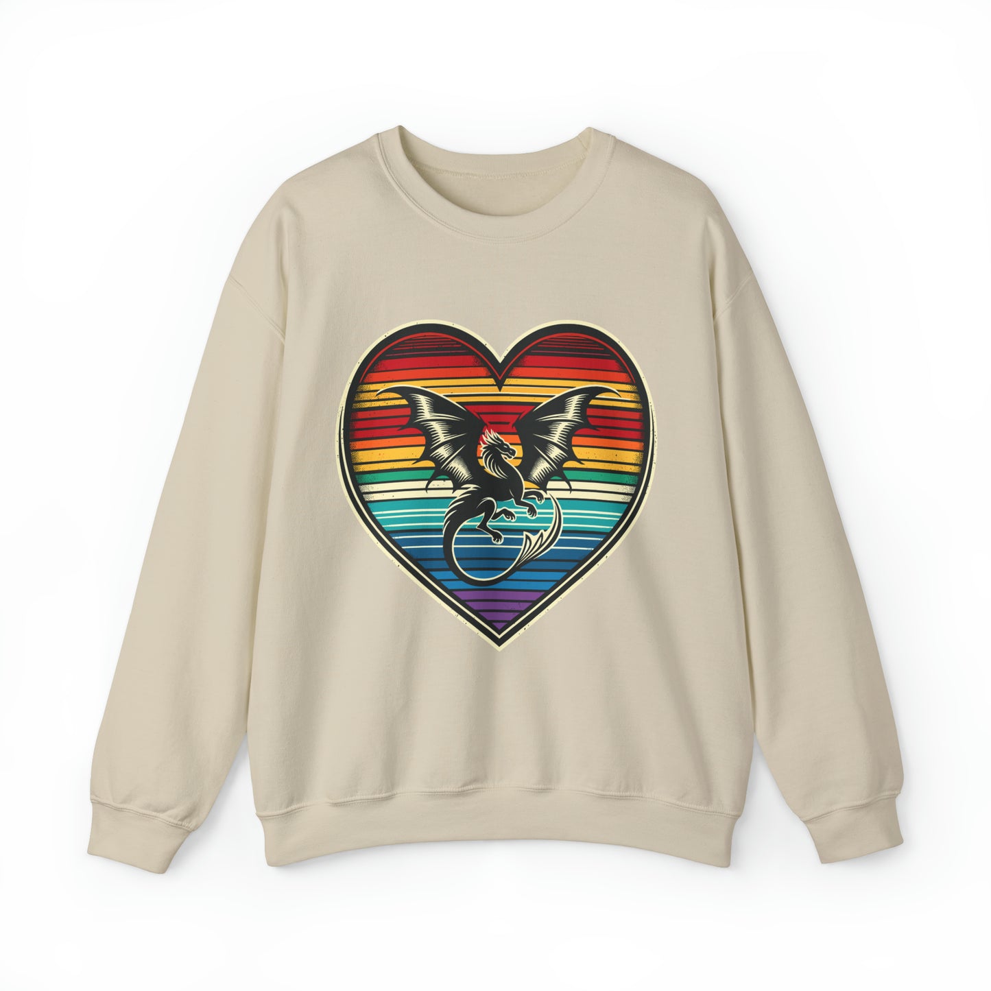 Dragon Heart Crewneck Sweatshirt