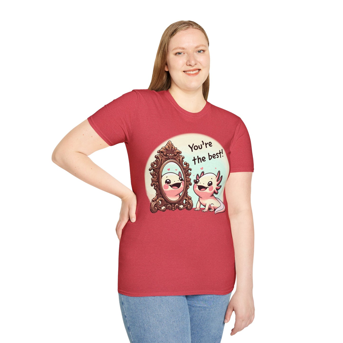 Axolotl You're the Best Softstyle T-Shirt