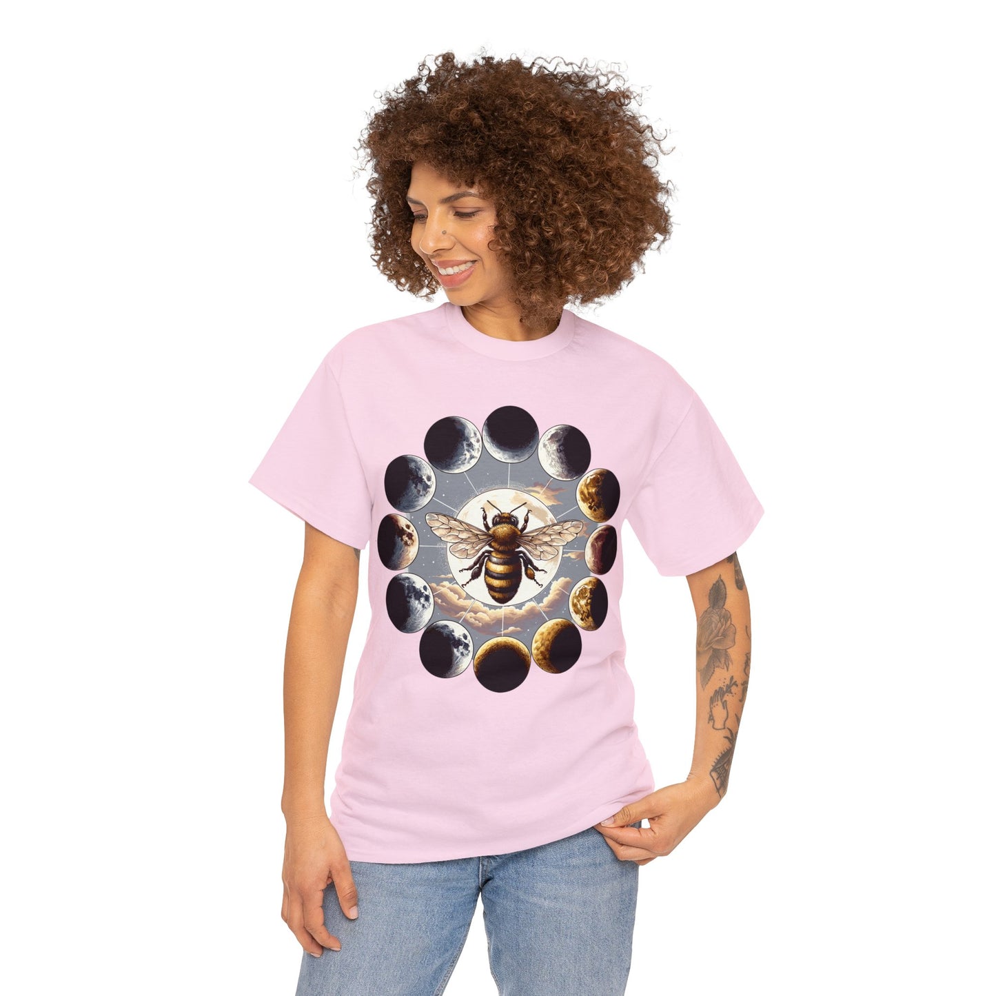 Bee Phases Heavy Cotton Tee