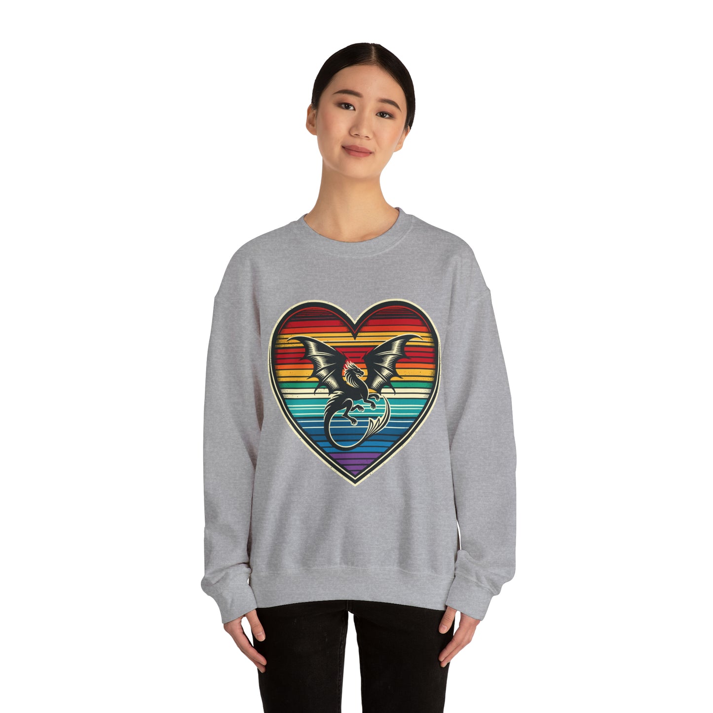 Dragon Heart Crewneck Sweatshirt