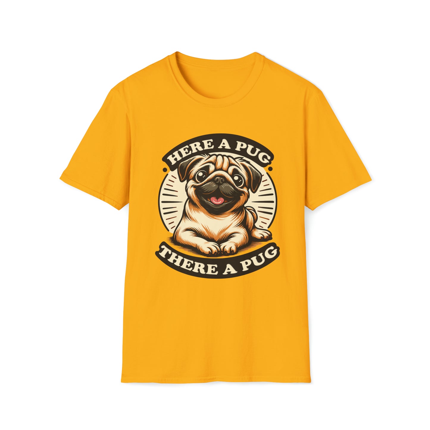 Here a Pug Softstyle T-Shirt