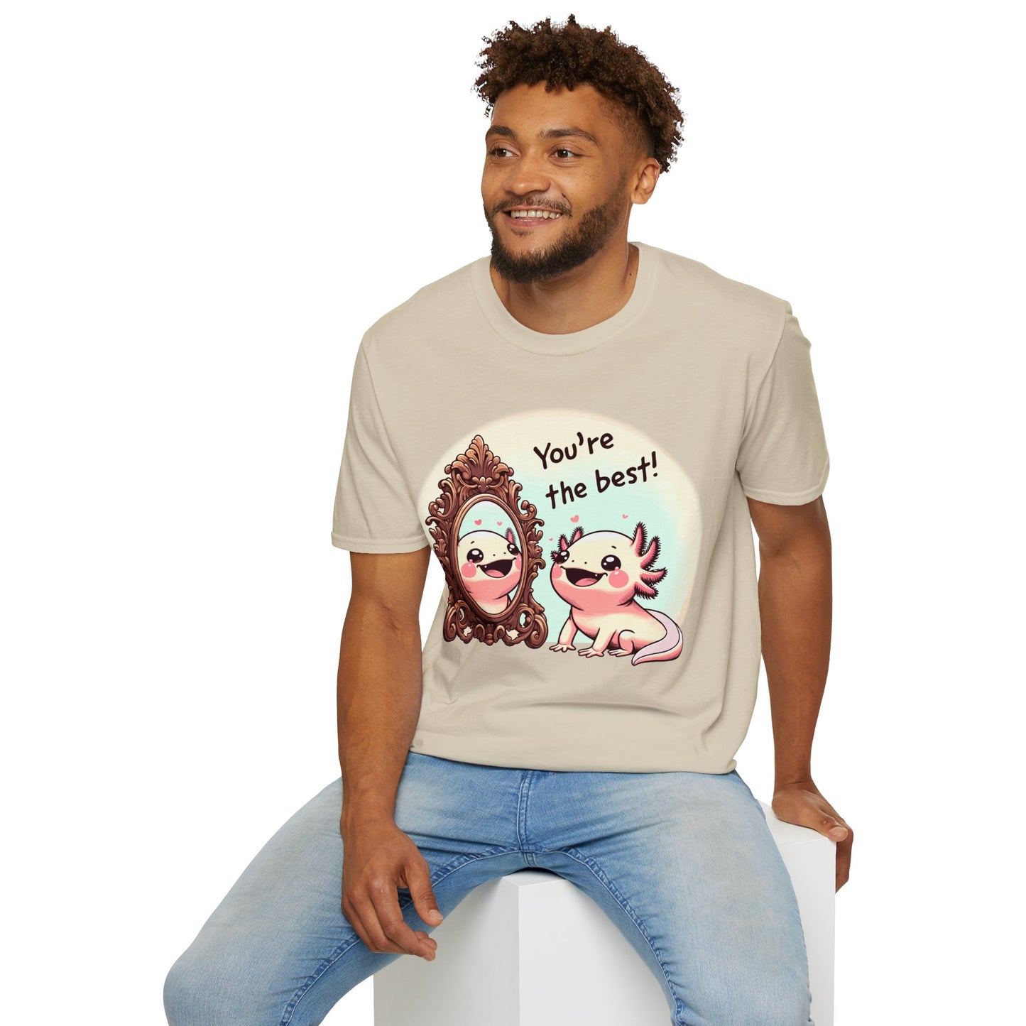 Axolotl You're the Best Softstyle T-Shirt