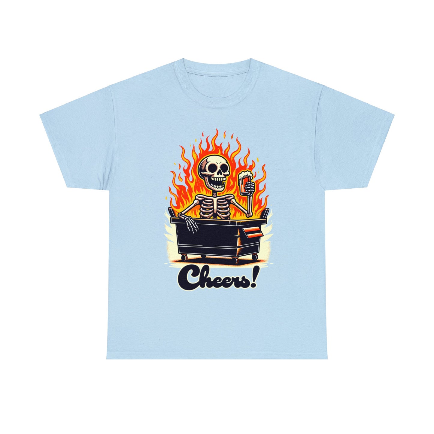 Cheers from the Dumpster Fire Heavy Cotton Tee