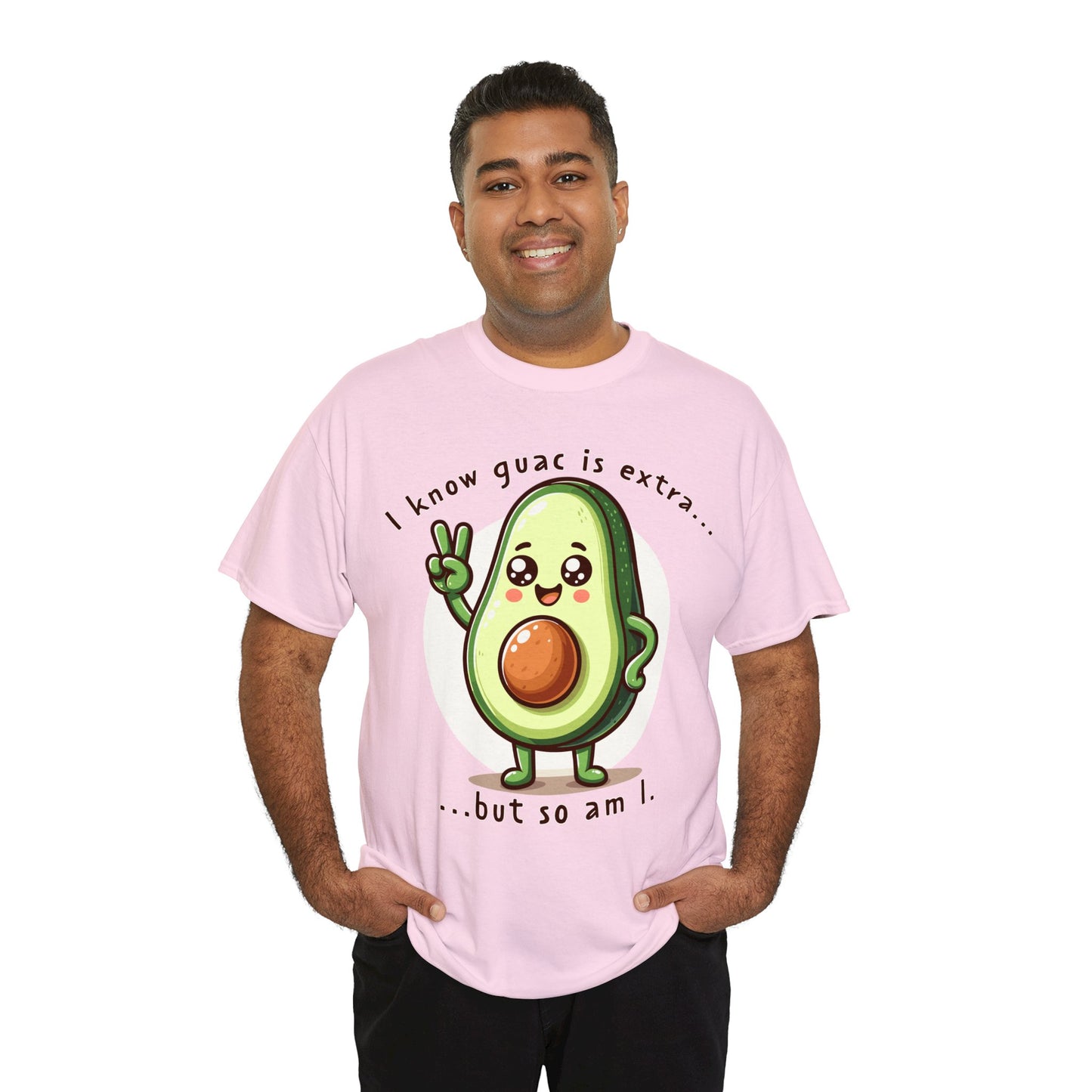 Guac Is Extra Unisex Heavy Cotton Tee