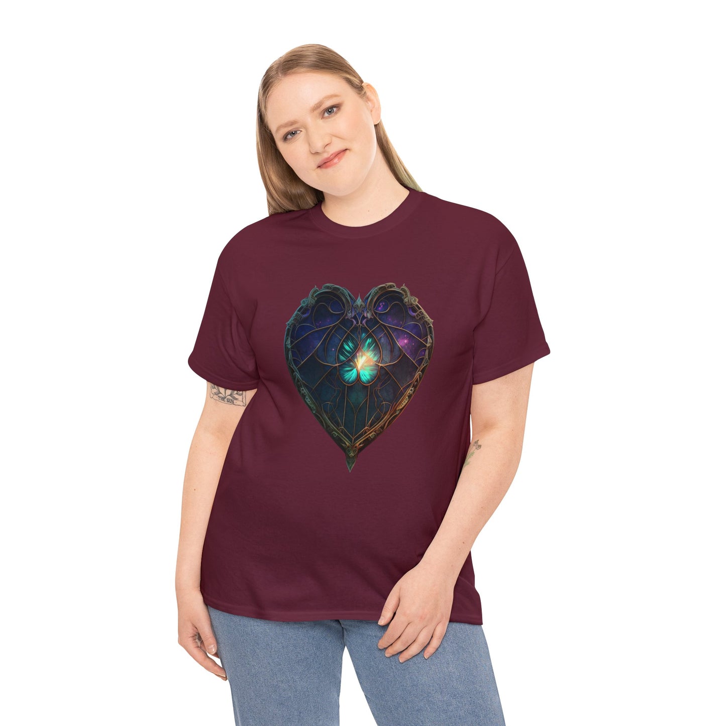 Heart of Stone Dragonfly 1 Heavy Cotton Tee