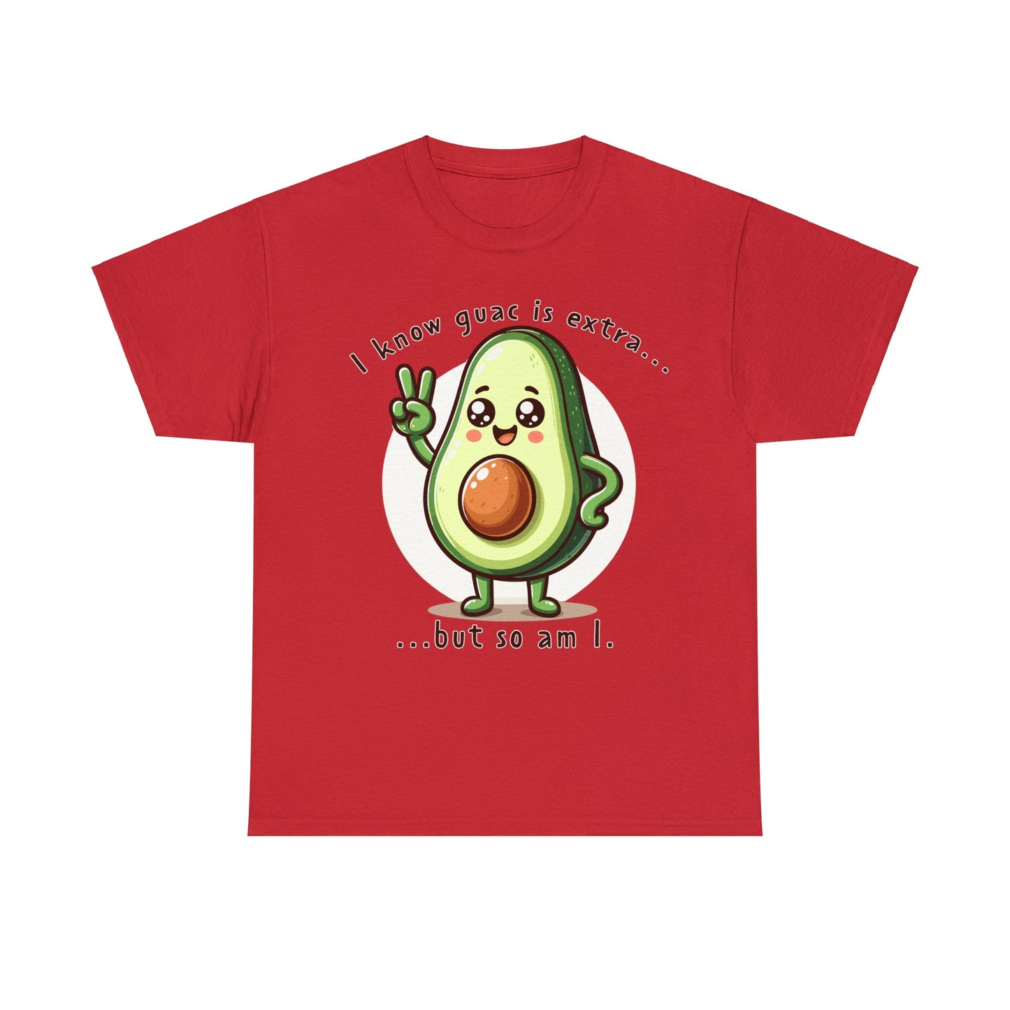 Guac Is Extra Unisex Heavy Cotton Tee