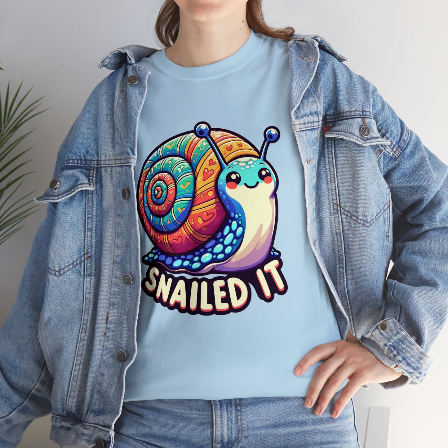 Snailed It Heavy Cotton Tee