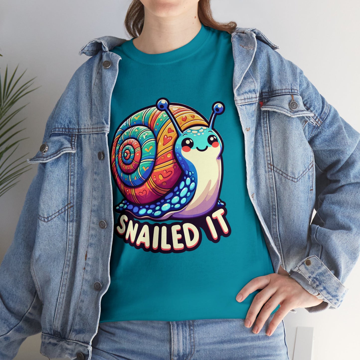 Snailed It Heavy Cotton Tee