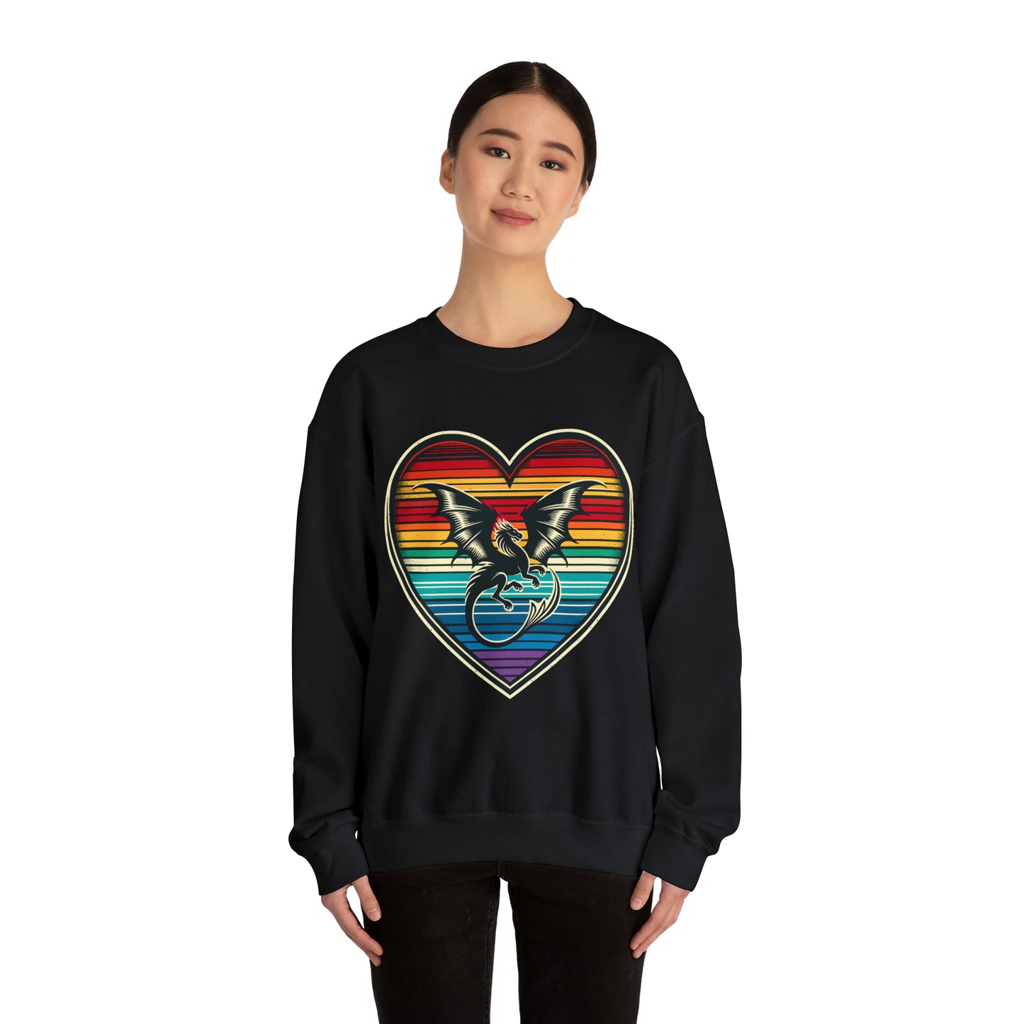 Dragon Heart Crewneck Sweatshirt