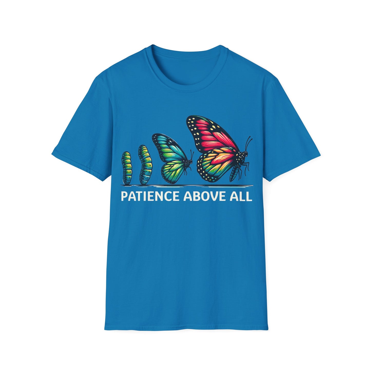 Patience Above All Butterfly Softstyle T-Shirt