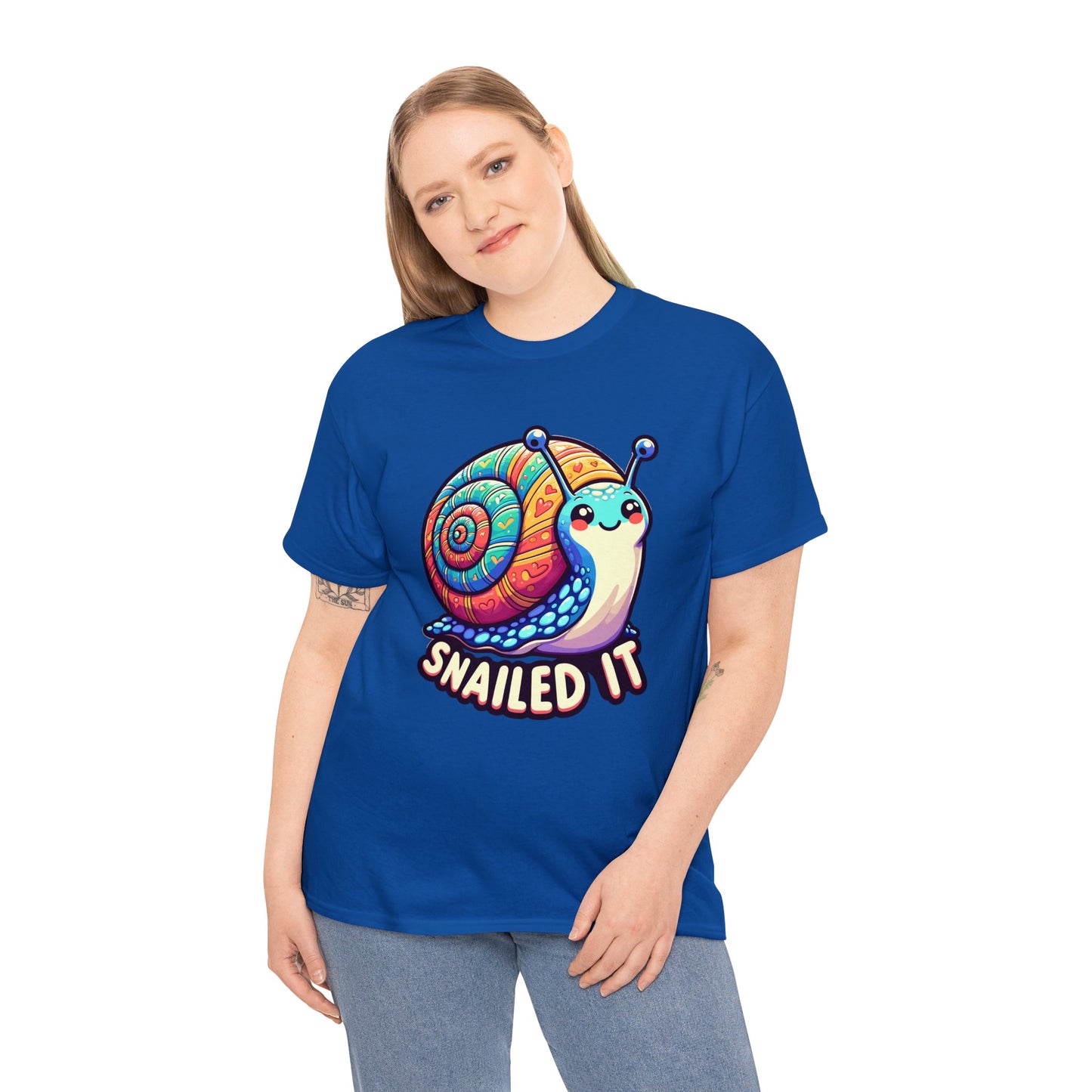 Snailed It Heavy Cotton Tee