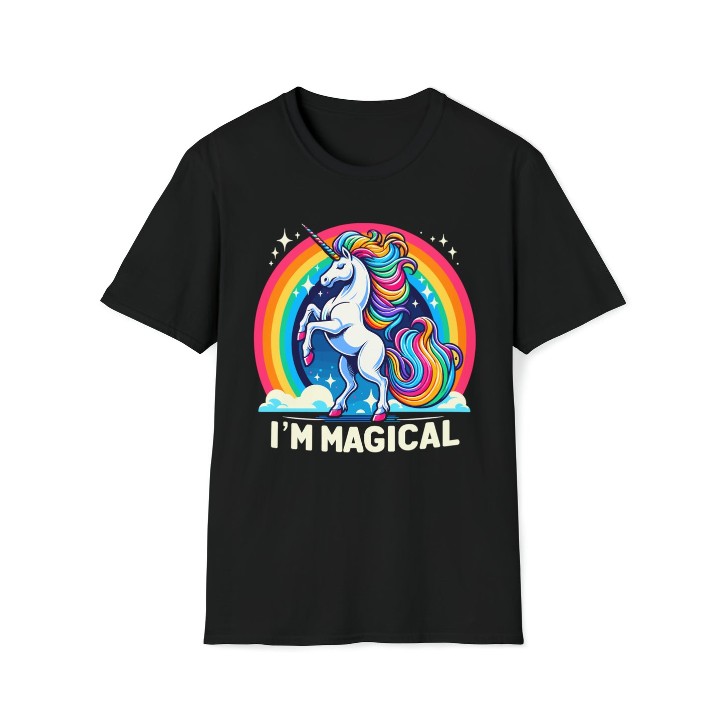 I'm Magical Unicorn Unisex Softstyle T-Shirt