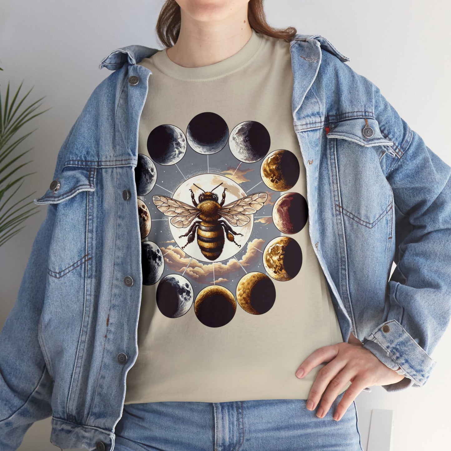 Bee Phases Heavy Cotton Tee