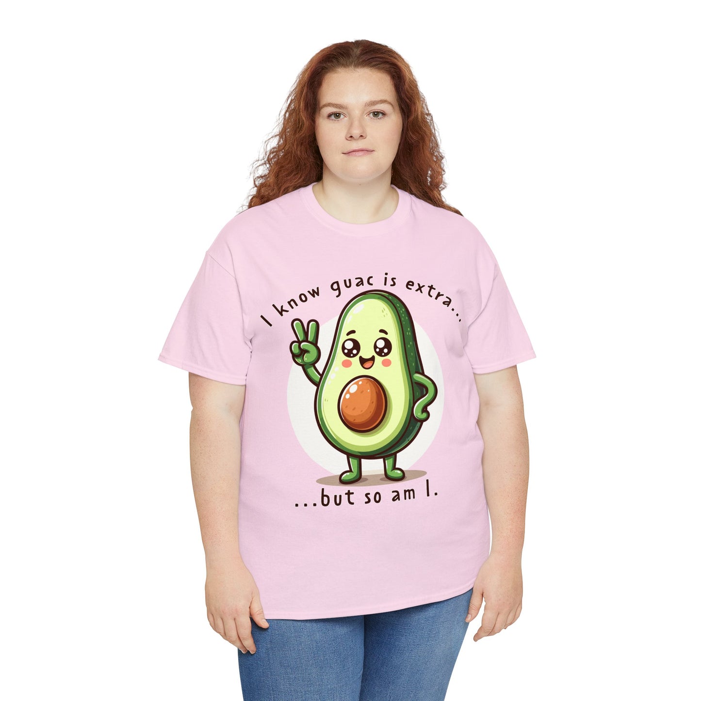 Guac Is Extra Unisex Heavy Cotton Tee