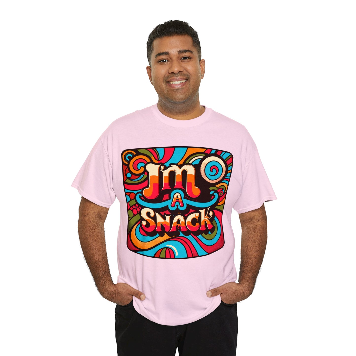 I'm a Snack Unisex Heavy Cotton Tee