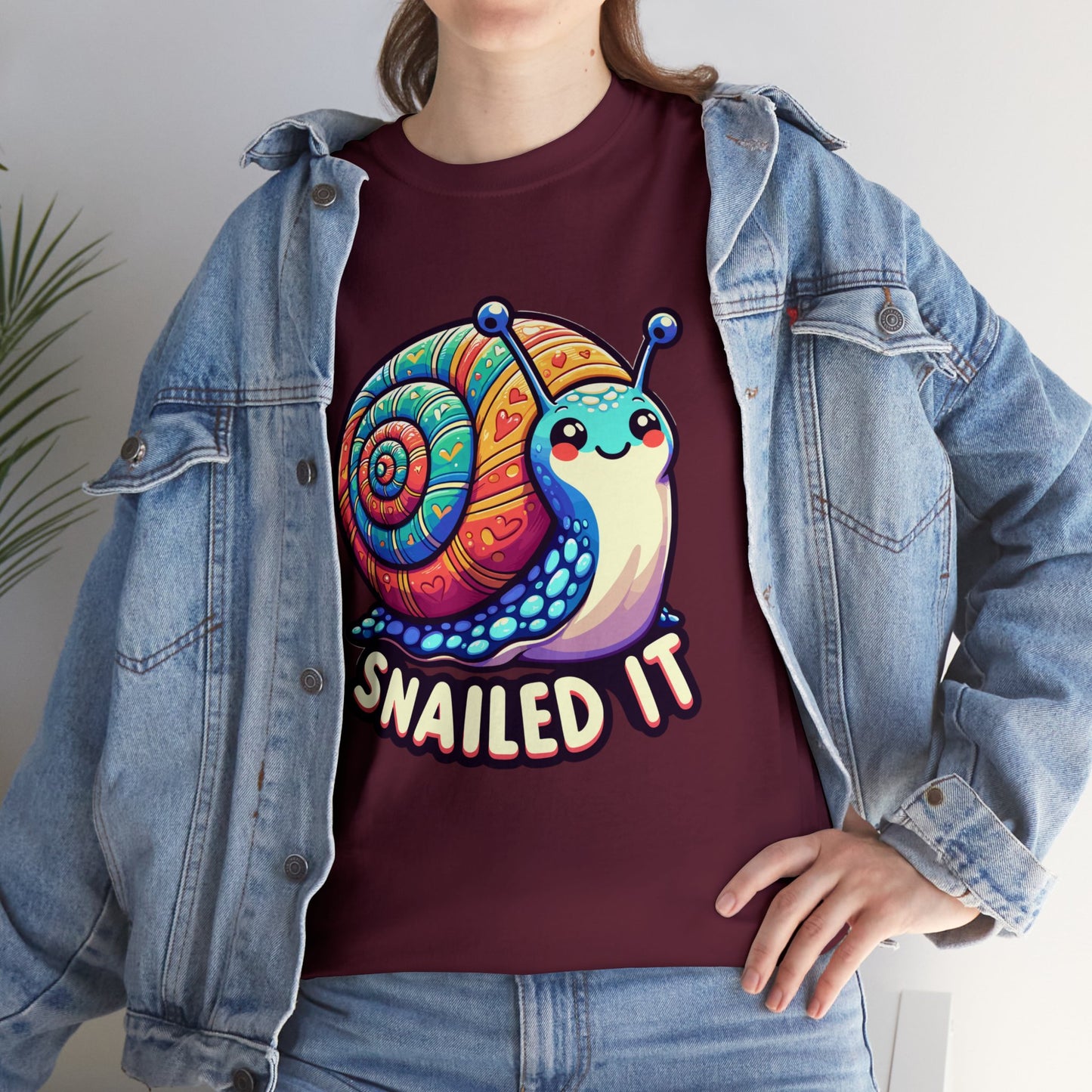 Snailed It Heavy Cotton Tee