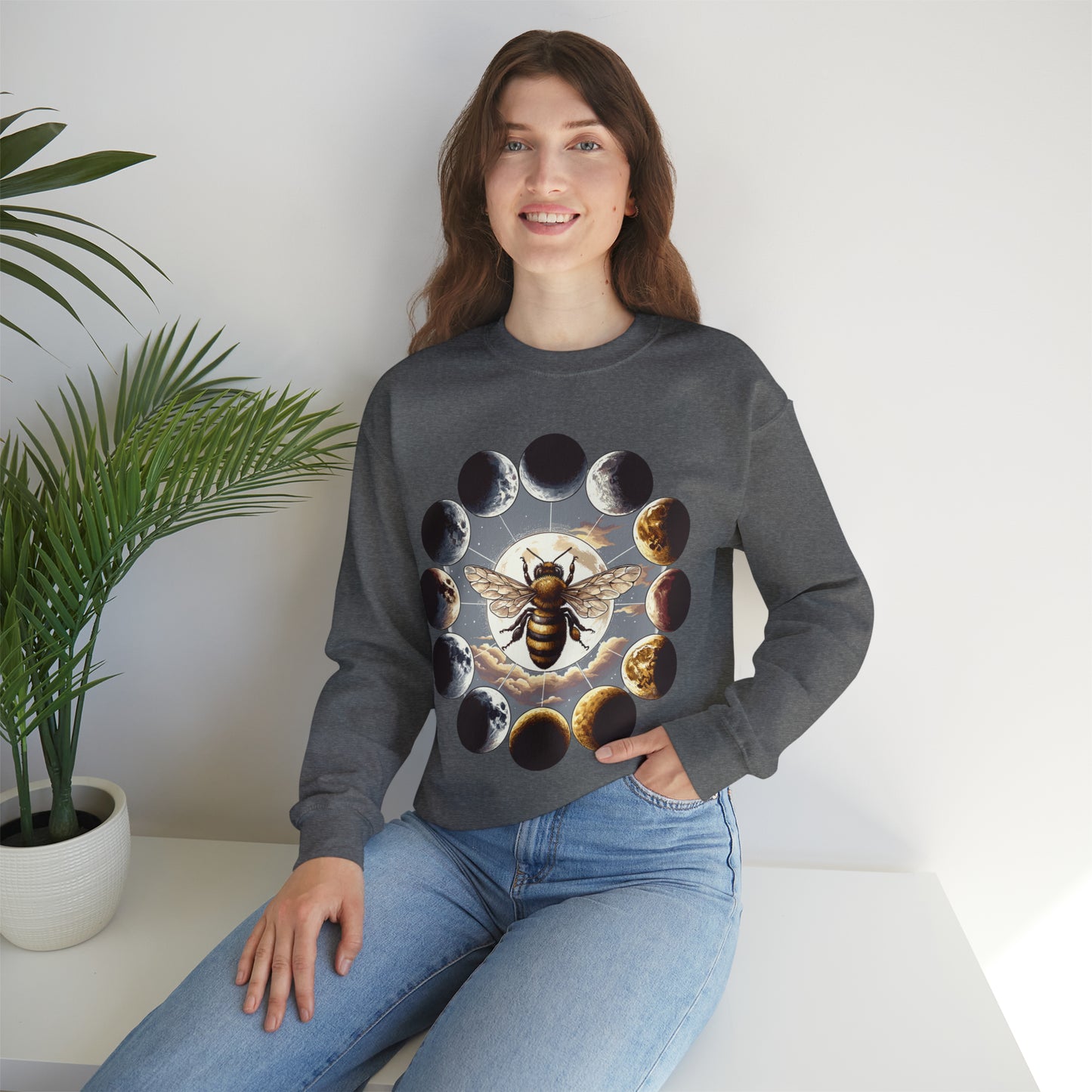 Bee Phases Crewneck Sweatshirt